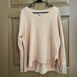 Athleta Coaster Luxe Waffle Sweatshirt